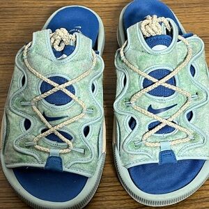 Nike Offline 2.0 Ocean Cube Dark Marina Blue DJ6229-300 Mens Size 9 Pool Beach